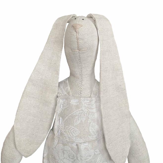 Декоративная игрушка Заяц White Rose
