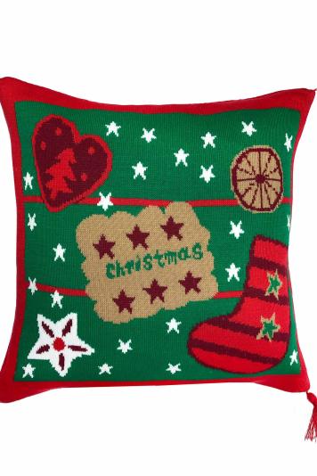 Декаортивна подушка Печиво зелена