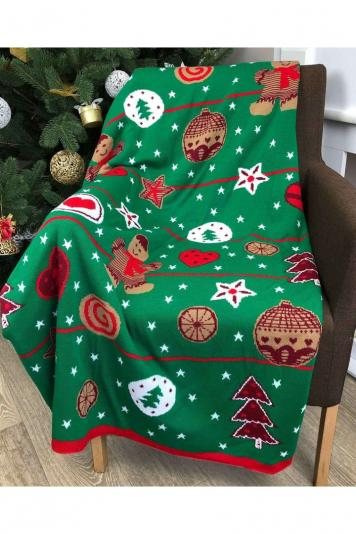 Новорічні та різдвяні пледи